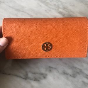 Tory Burch Glass Case Orange